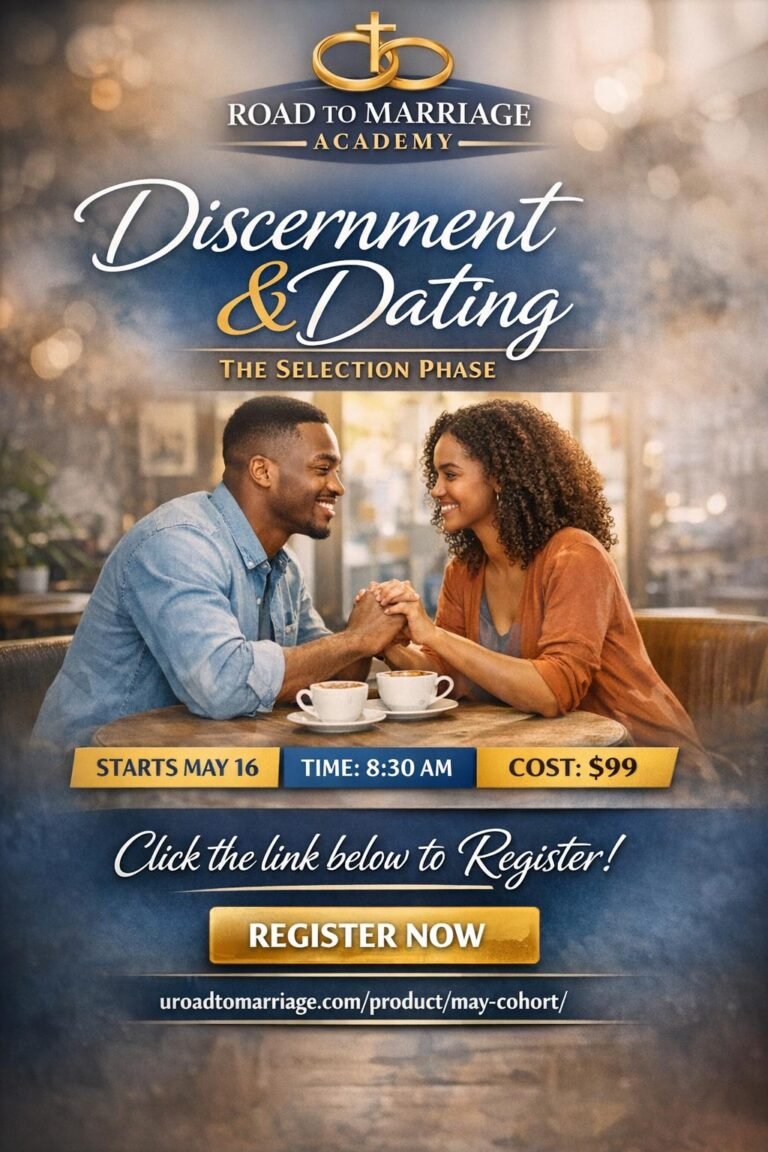 Road to Marriage Academy — May 2026 Cohort Group Session